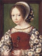 Jan Gossaert Mabuse, Portrait of a Little Girl